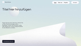 Leere Templates Website-Vorlagen - Klassisches Showcase-Layout