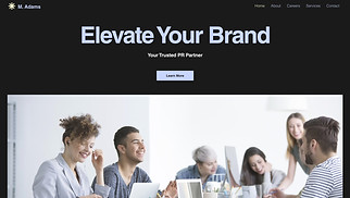Education website templates - Education Public Relations Agency (Professional)