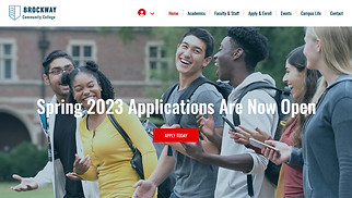 All website templates - College