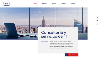 Consultoría y asesoramiento plantillas web – Empresa de servicios de TI