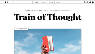 All website templates - Personal Blog (Clean)