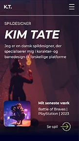 Alle hjemmesideskabeloner – Spildesigner