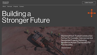 Template siti web Tutto - Construction Company (Conservative)