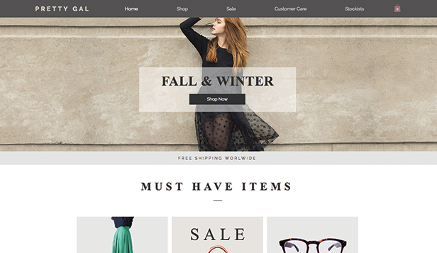 Fashion Clothing Website Templates Online Store Wix Com
