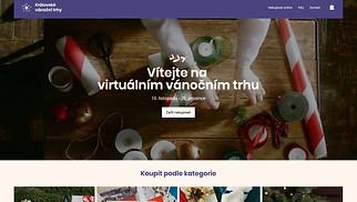 Webové šablony pro Vše – Online vánoční trh