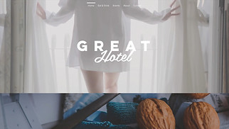 Webové šablony pro Cestování a turismus – Hotel