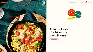 Restaurant Website-Vorlagen - Italienisches Restaurant