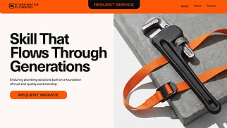 Webové šablony pro Všechny – Plumber (Traditional)