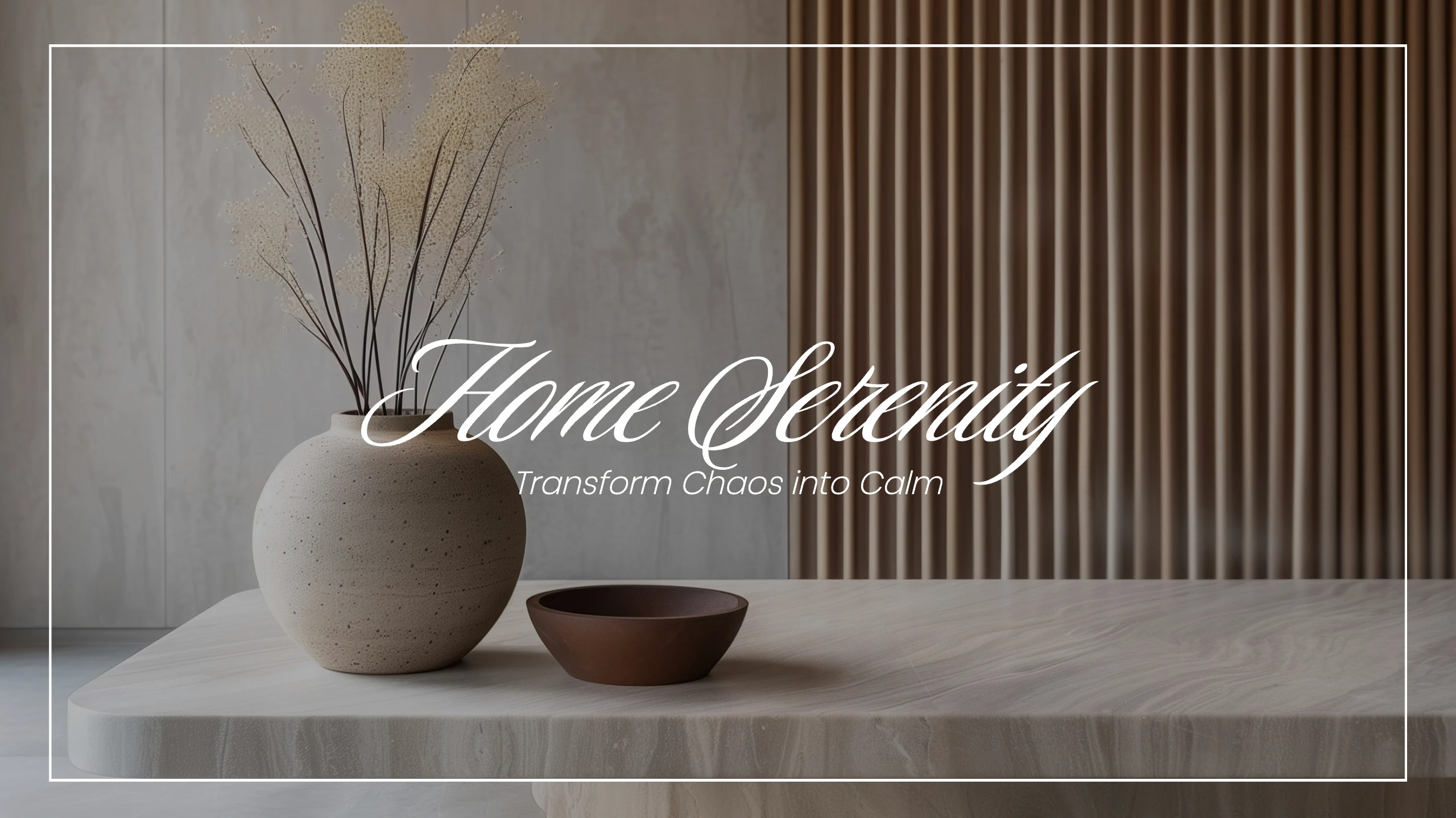Classic Clean Home & Lifestyle YouTube Banner