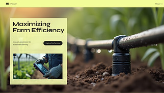 Industrial website templates - Agricultural Consulting Firm (Fresh)
