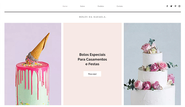 Ver todos os templates website templates – Bolos de Festa