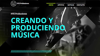 Industria Musical plantillas web – Agencia de contrataciones