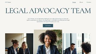 Business website templates - Personal Injury Attorney (Trustworthy)