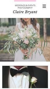 Mẫu trang web Ngày lễ và Lễ kỷ niệm – Nhiếp ảnh gia chụp đám cưới