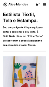 Design website templates – Designers Têxteis