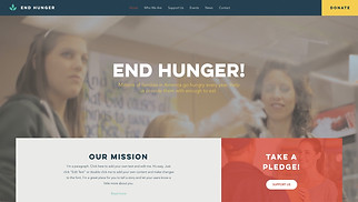  website templates - Charity Organization