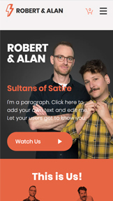 Mẫu trang web Vlog – Vlog hài kịch