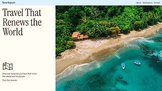 Template siti web Tutto - Travel Agency (Eco Friendly)