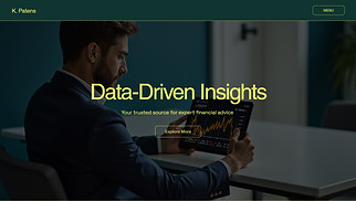 Finance website templates - Investment Blog (Outline)