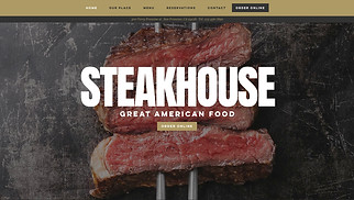Mẫu trang web Nhà hàng - Nhà hàng
