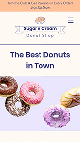 Mẫu trang web Cafe và Bánh – ZZZZZ