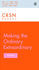 Mẫu trang web Cafe và Bánh – Tiệm bánh mì