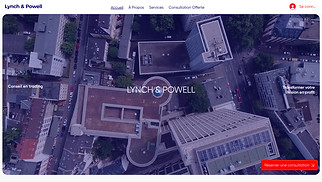 Templates de sites web Finance - Société de conseil financier (Entreprise)