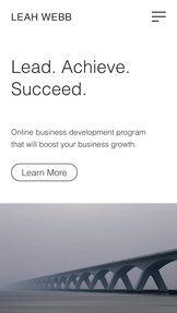 Mẫu trang web Giáo dục trực tuyến – Nhà tư vấn kinh doanh