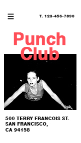 Mẫu trang web Bar và Club – Thanh