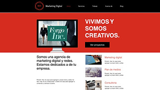 Todas plantillas web – Agencia de marketing