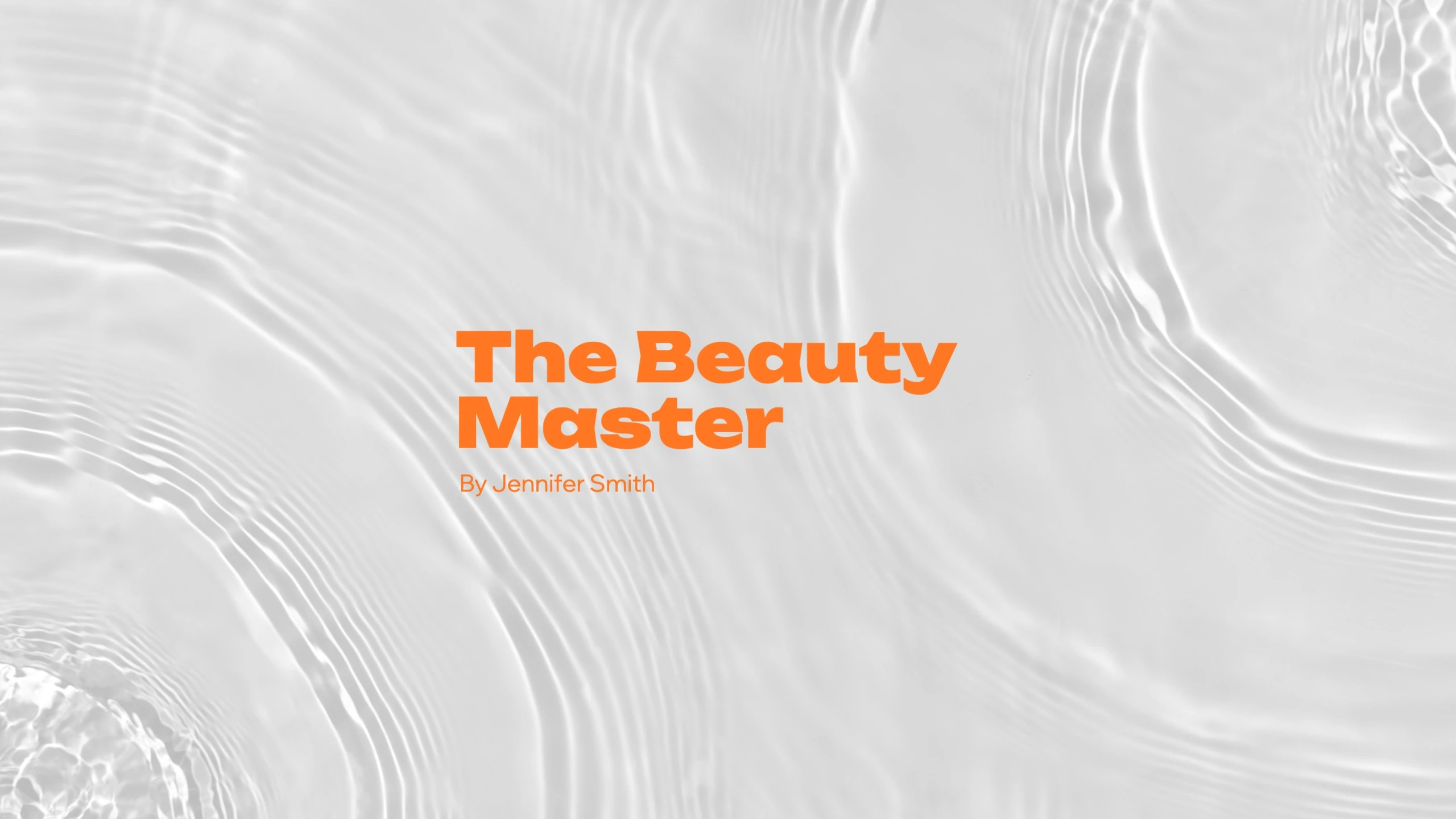 Classic Clean Beauty YouTube Banner