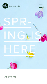 Mẫu trang web Nhà cửa và Trang trí – Cửa hàng hoa