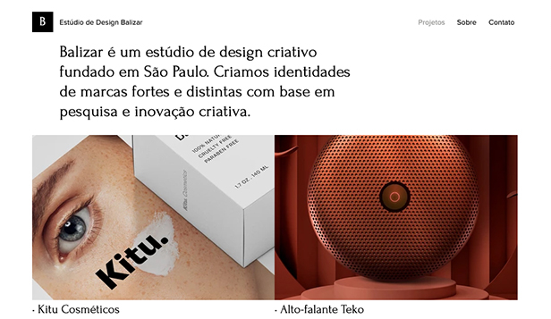 Design website templates – Estúdio de Marca