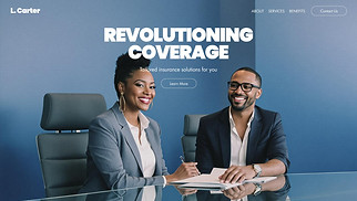  website templates - Health Insurance Brokerage Firm (Warm)