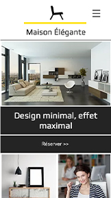Templates de site web pour Design - Société de décoration d'intérieur