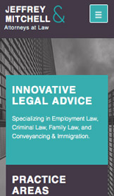 Mẫu trang web Tài chính và Luật pháp – Công ty luật