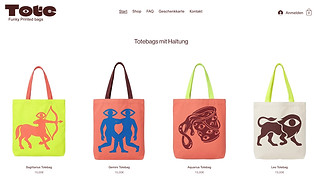 Alle t Website-Vorlagen - Accessoires-Shop (Bunt)