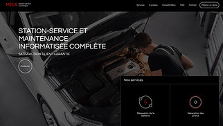 Templates de sites web Travaux et rénovations - Atelier de réparation d'automobile