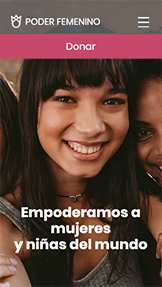 Todas plantillas web – ONG de temáticas de género