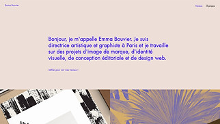 Templates de sites web Graphisme et Web - Directeur artistique