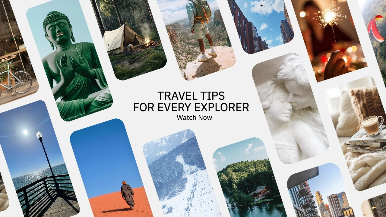Playful Professional Pastel Travel & Hospitality YouTube Thumbnail
