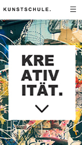 Design website templates – Kunstschule