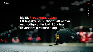 Hemsidemallar för Alla - Produktionsbolag