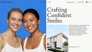 Template siti web Tutto - Dentista (Pulito)