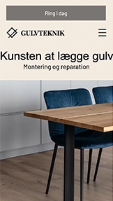 Virksomheder hjemmesideskabeloner – Gulvlæggerfirma