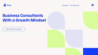  website templates - Business Consultant (Simple)