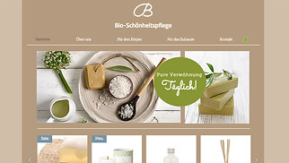 Gesundheit & Wellness Website-Vorlagen - Shop für Beauty & Make-up