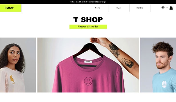 Creyente Exitoso Dibujar Plantillas web de Moda y ropa | Tienda Online | Wix.com