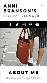 Mẫu trang web Thời trang & Làm đẹp – Blog thời trang