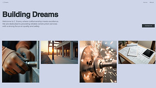  website templates - Construction Company (Industrial)